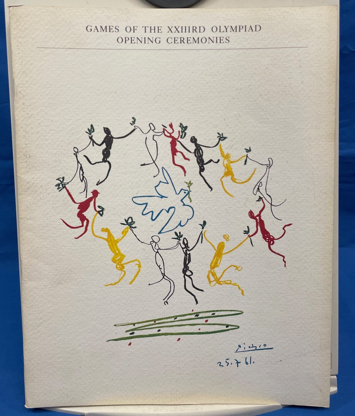 1984 LA Summer Olympics Opening Ceremony Program