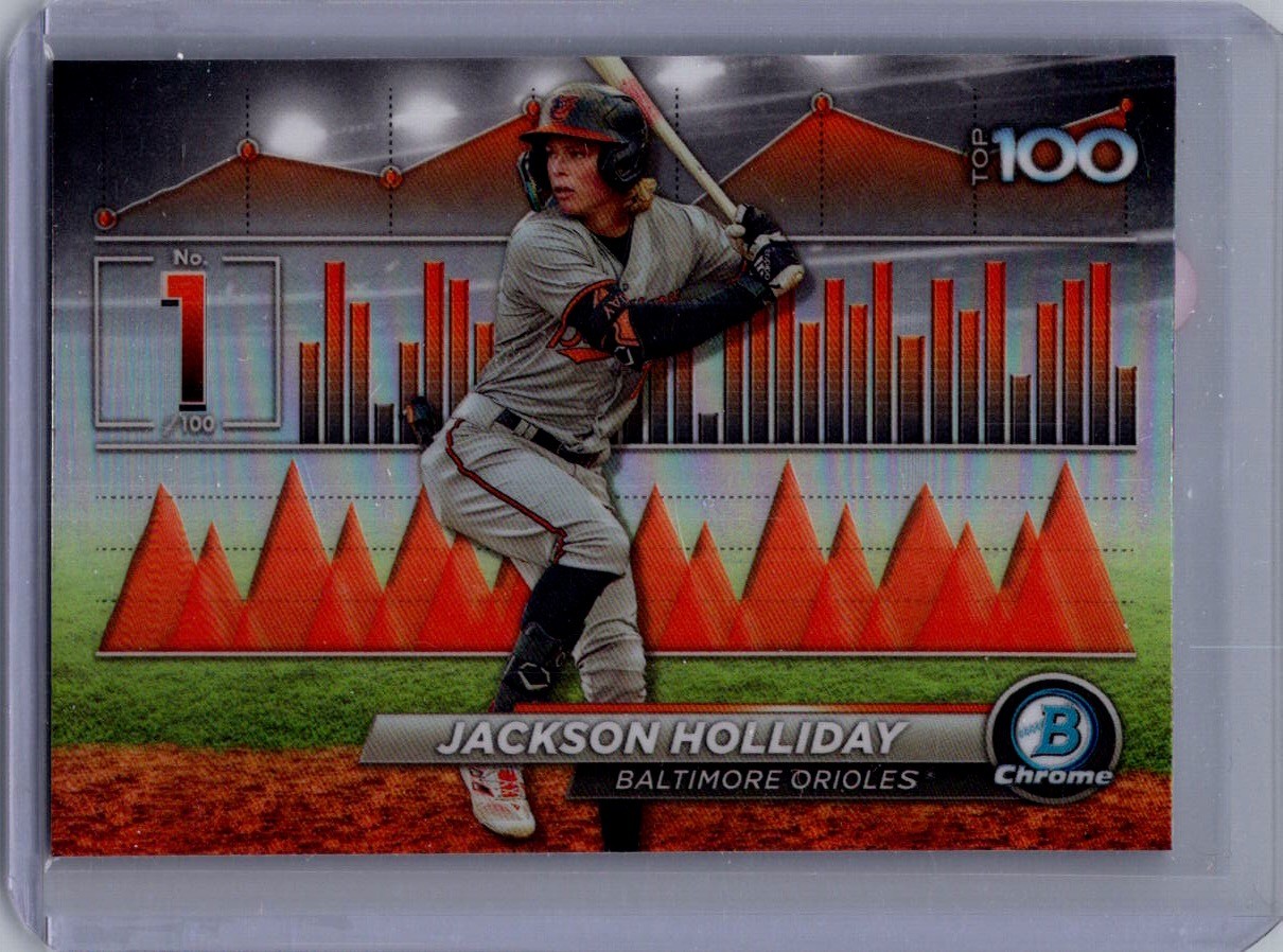 2024 Bowman #BTP-1 Jackson Holliday Bowman Scouts’ Top 100