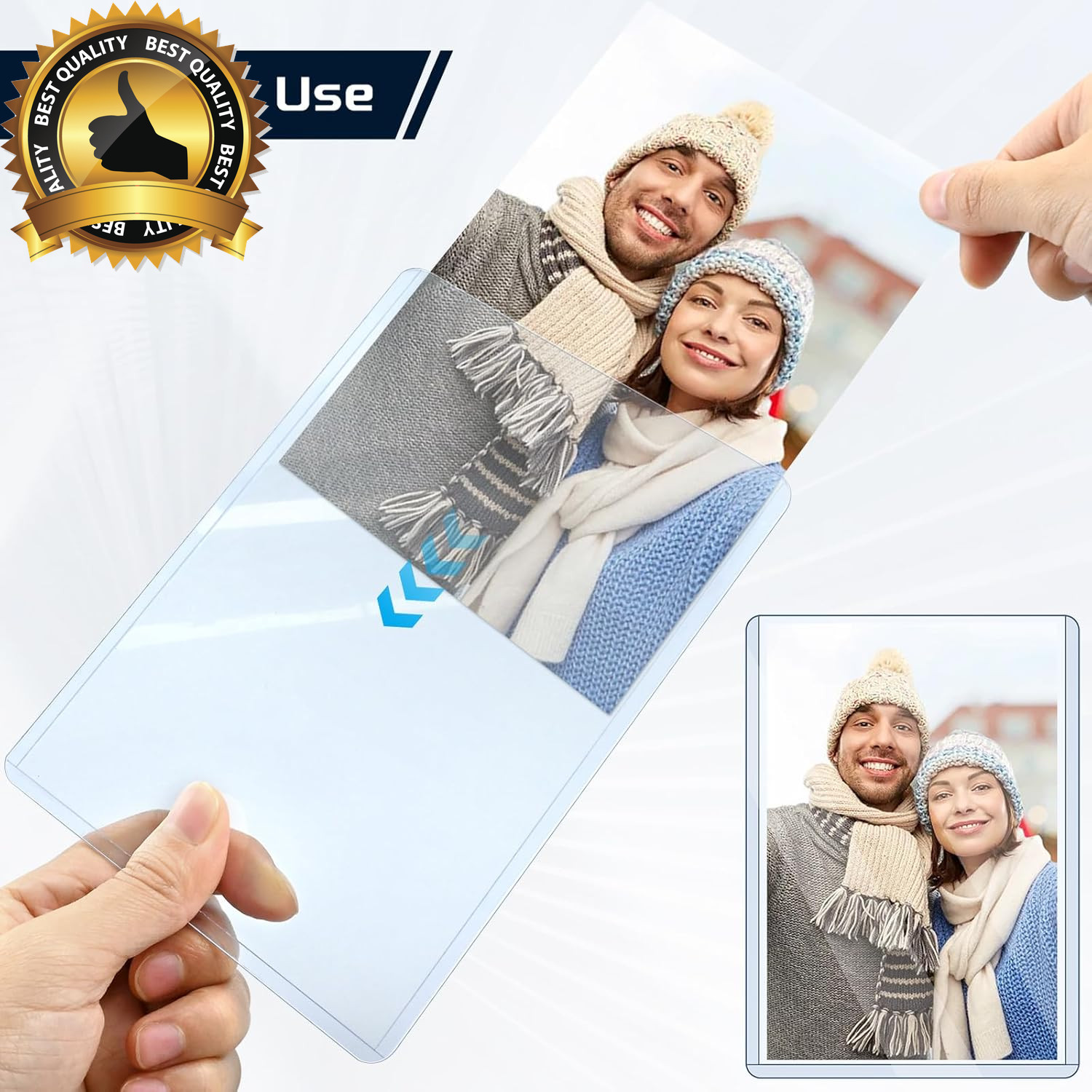15 Pack Post Card Photo Top Loaders 4 X 6 Inches Hard Plastic Cards Sleeve Prote