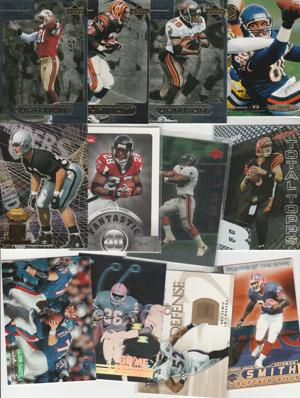 HUGE INSERT LOT (152) ALL SHOWN 90’S- EARLY 00’S STARS HALL OF FAMERS ROOKIES ++