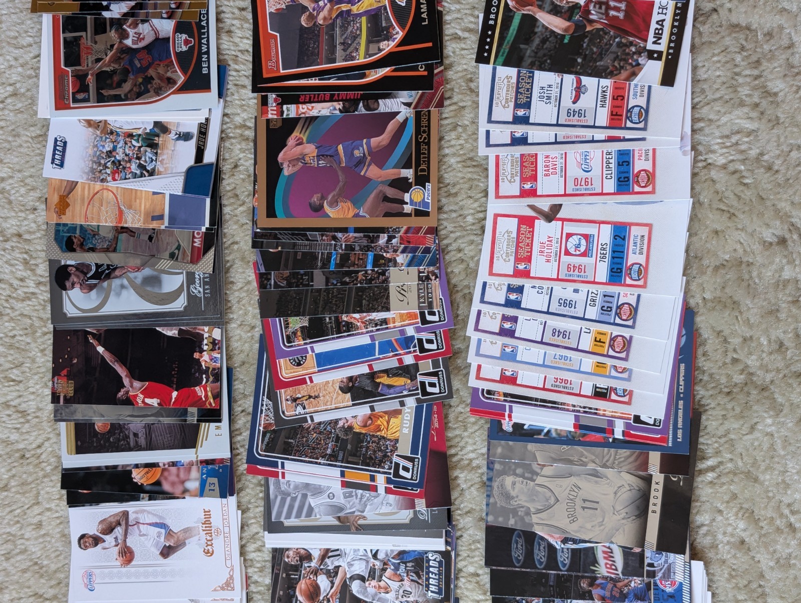 NBA Stars & HOF 450+ Card Lot- Topps Upper Deck Fleer Ultra Metal Great Mix 👀
