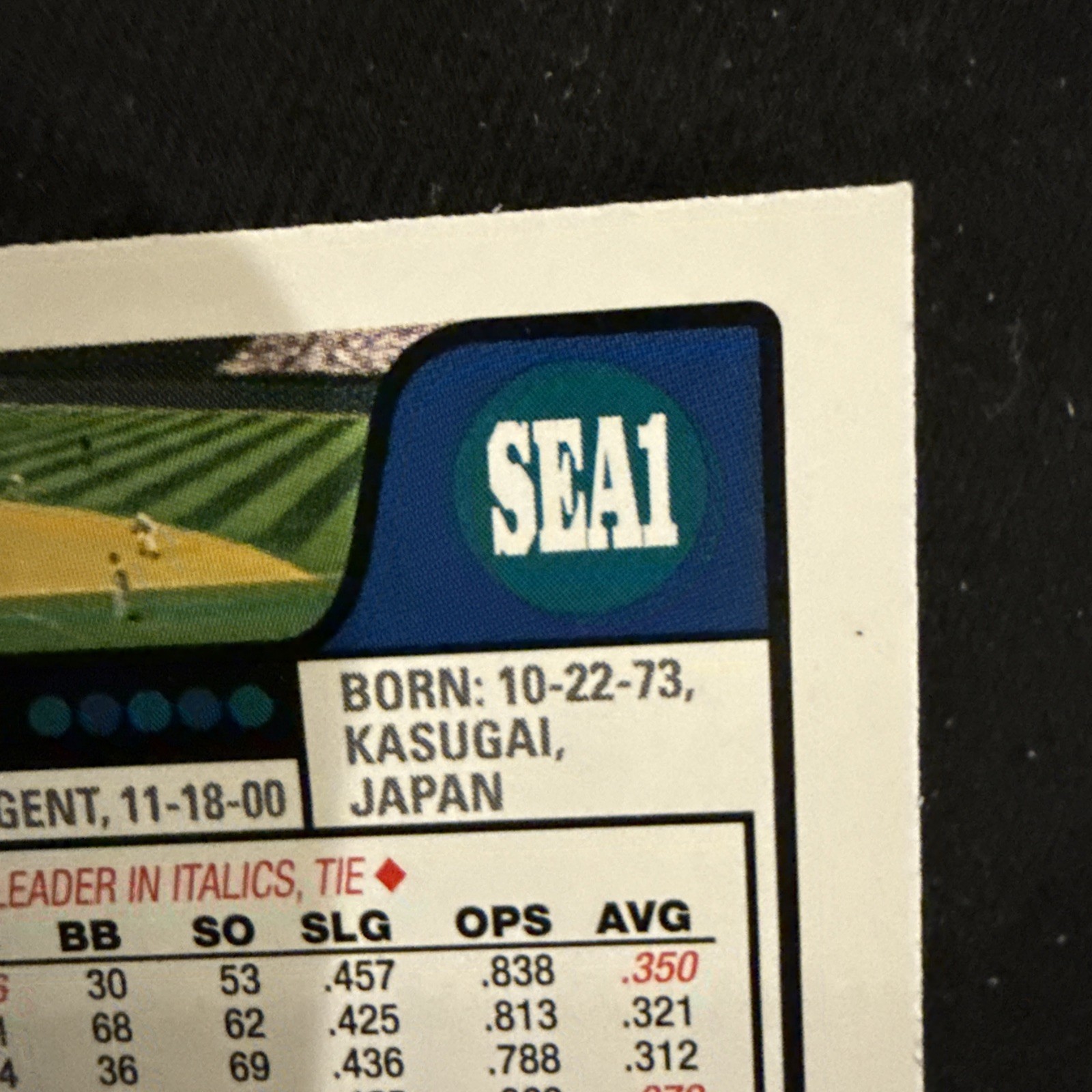 2008 Topps Ichiro Suzuki – #SEA1 – Seattle Mariners – HOF Japan – Gradable QTY