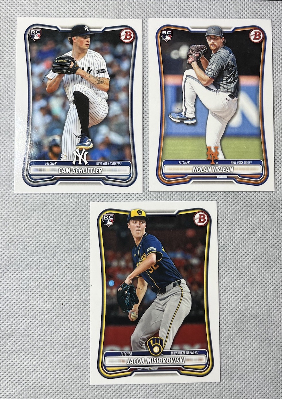 2026 Bowman Complete Rookie Vet & Prospect Base Set #1-100 & BP1-150 250 Cards⚾️