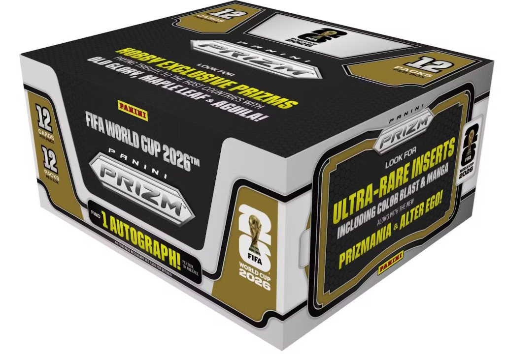 2026 Panini Prizm FIFA World Cup Soccer Factory Sealed Hobby Box Ships 6/26