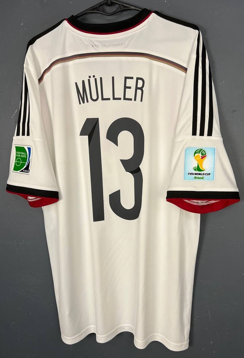 WINNER MENS GERMANY 2014/2015 THOMAS MULLER SOCCER FOOTBALL SHIRT JERSEY SIZE XL