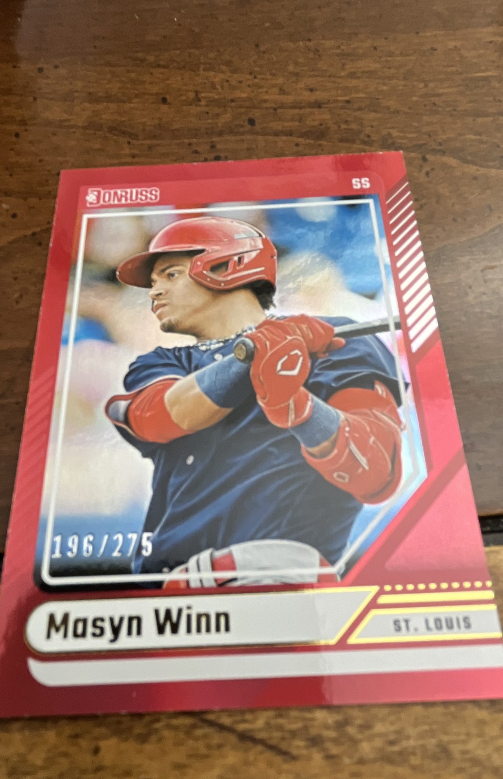 2024 Panini Donruss – Masyn Winn #93 Red /275 (RC)
