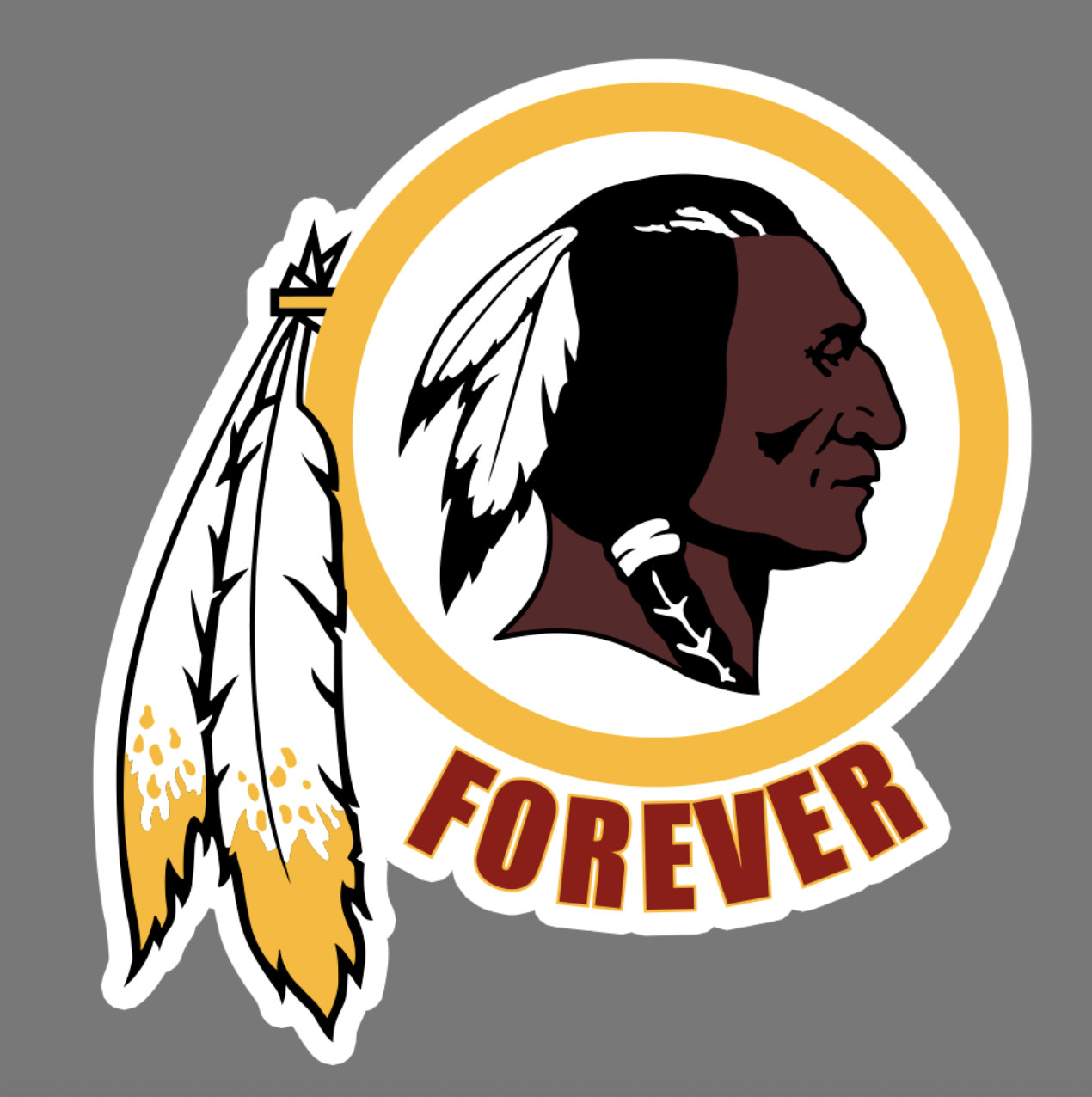 Car Magnet – Washington Redskins Forever NFL Football – MAGNET