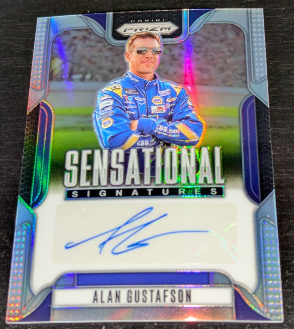 Alan Gustafson 2025 Panini Prizm SILVER PRIZM AUTOGRAPH AUTO #SS-AGF