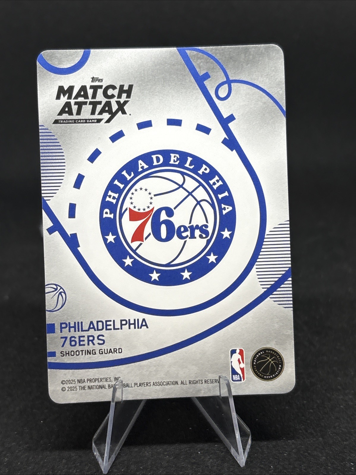 2025-26 Topps Match Attax Hot Prospects #HP-VE VJ Edgecombe RC Rookie 76ers