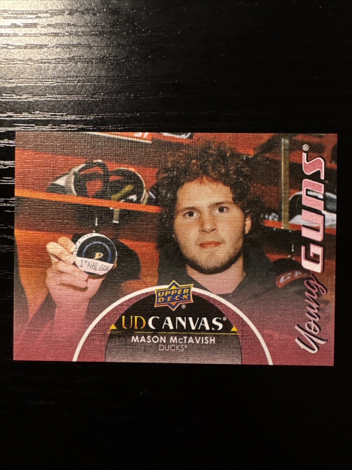 Mason McTavish 2021-22 Upper Deck Series 2 – Ud Canvas Young Guns #C229 (RC)