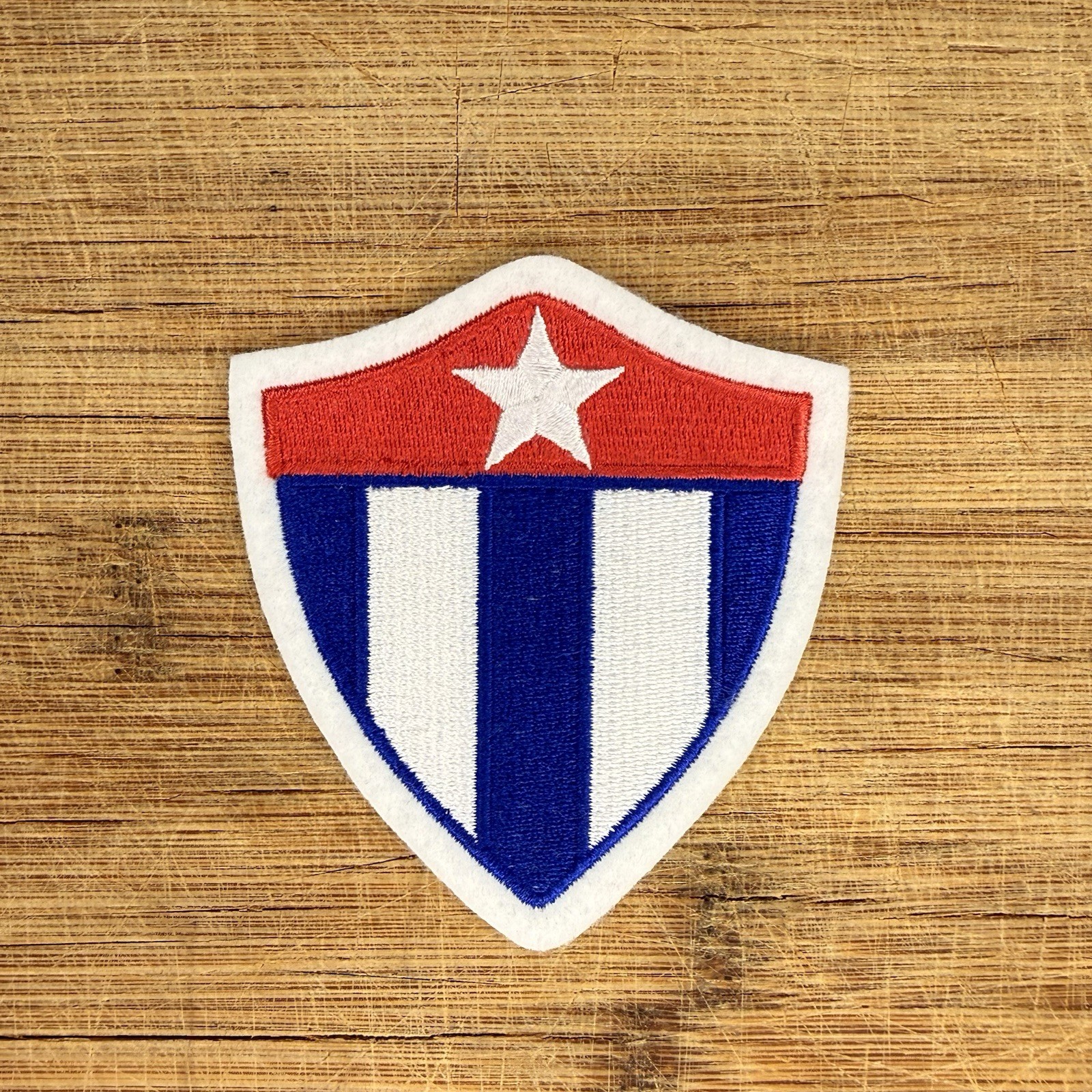 Cuba National Baseball Team 1947 Road Jersey Felt Patch 3.5x3in
