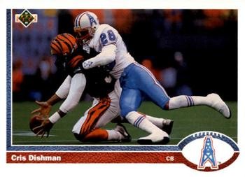 1991 Upper Deck #279 Cris Dishman