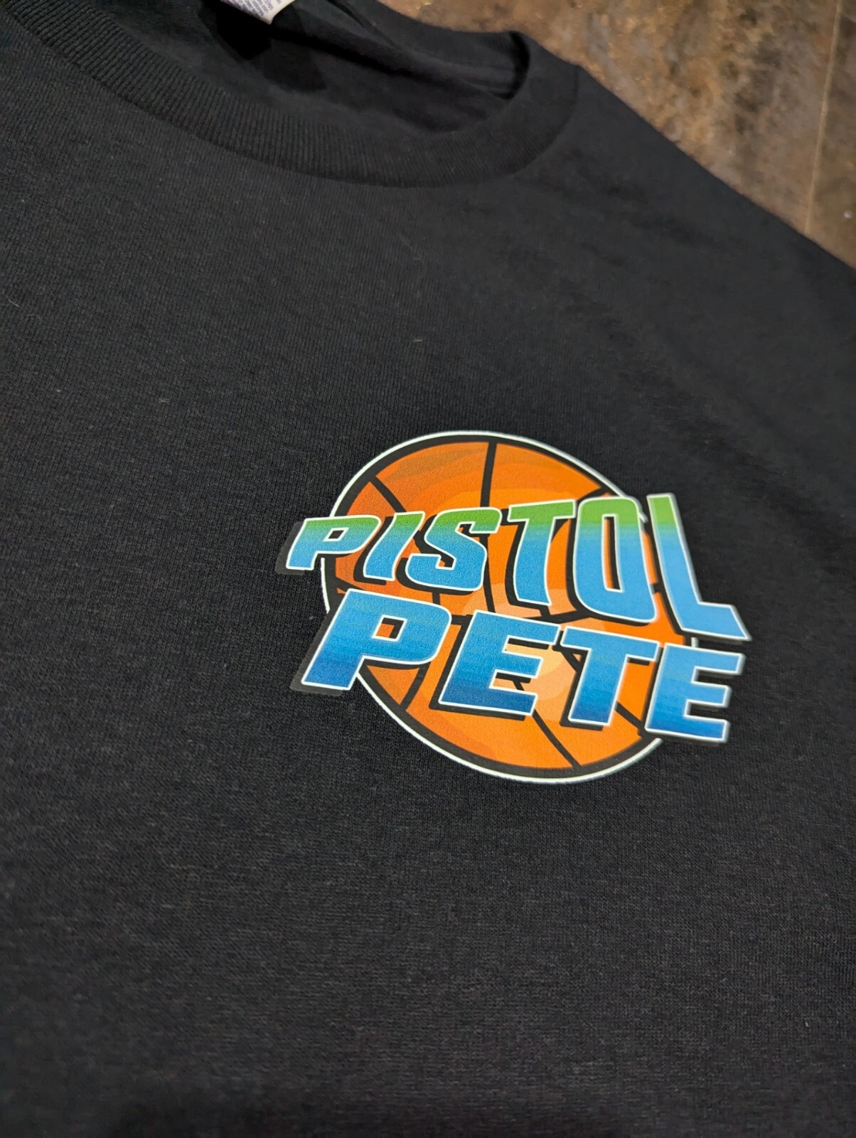 Pistol Pete Maravich Caricature Shirt Mens Unisex Adult