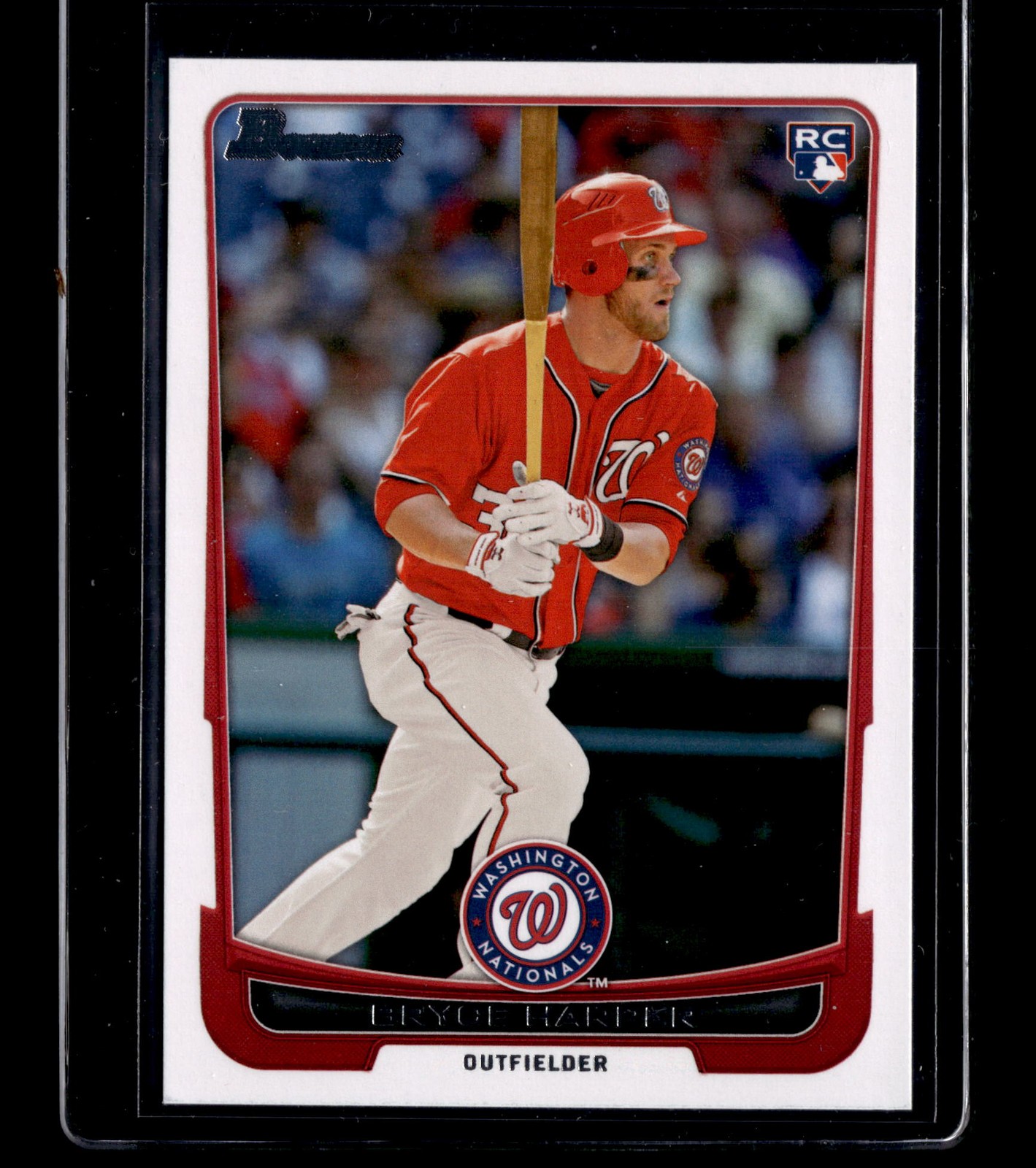 (8527) Bryce Harper 2012 Bowman Draft Picks & Prospects RC Nationals