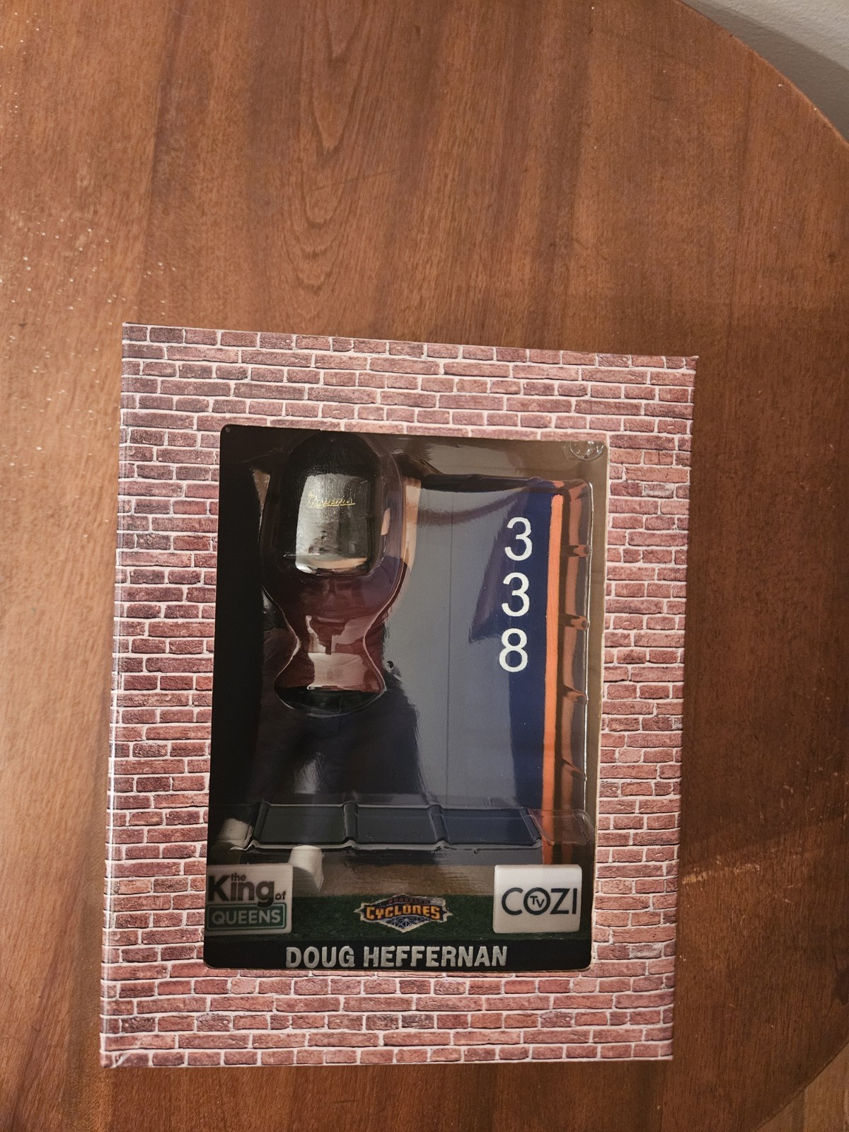 2026 DOUG HEFFERNAN KING OF QUEENS BOBBLEHEAD BROOKLYN CYCLONES SGA 7/11/26