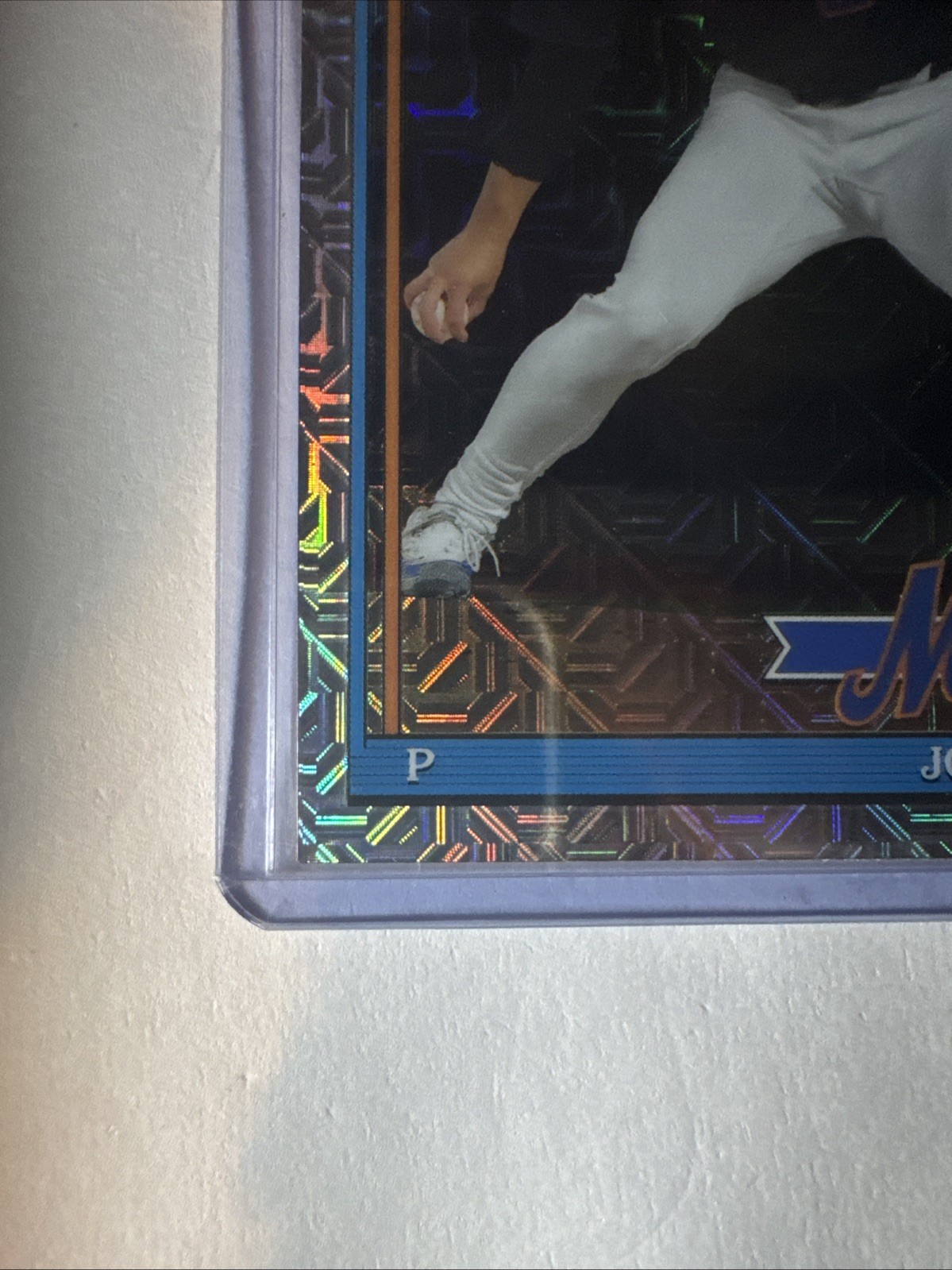 2026 Topps Series 1 Jonah Tong RC 1991 Topps Chrome Silver Pack Mojo #91C-34