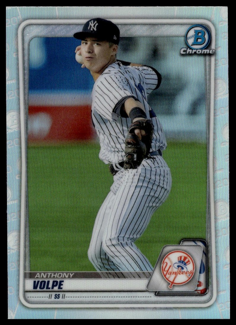 2020 Bowman Draft #BD-178 Anthony Volpe Chrome Refractor