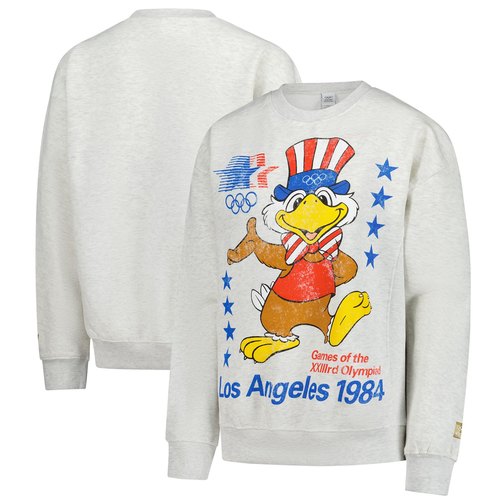 Unisex Outerstuff Heather Gray The Heritage Collection Los Angeles 1984 Olympic