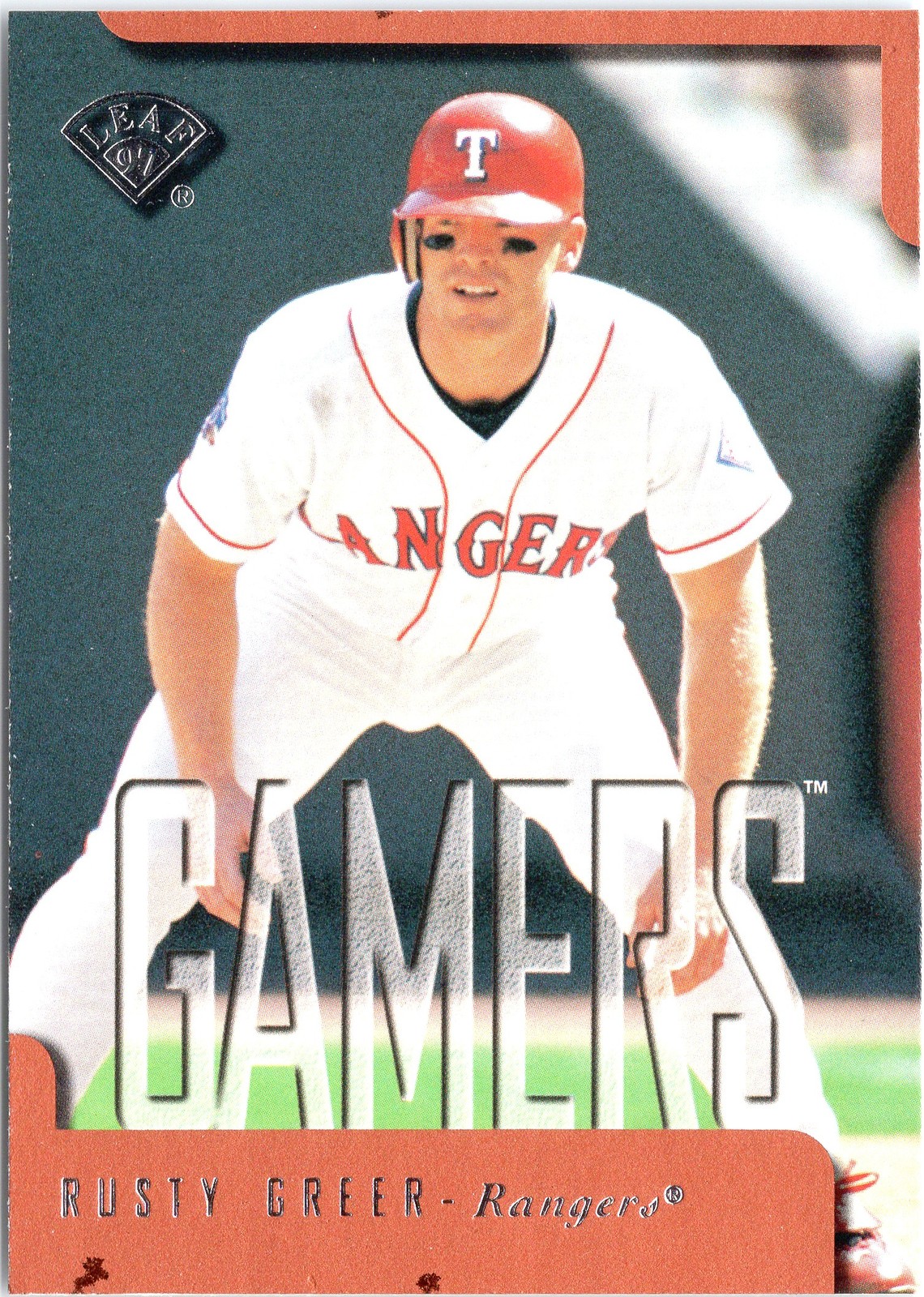 Rusty Greer 1997 Leaf #387 Texas Rangers