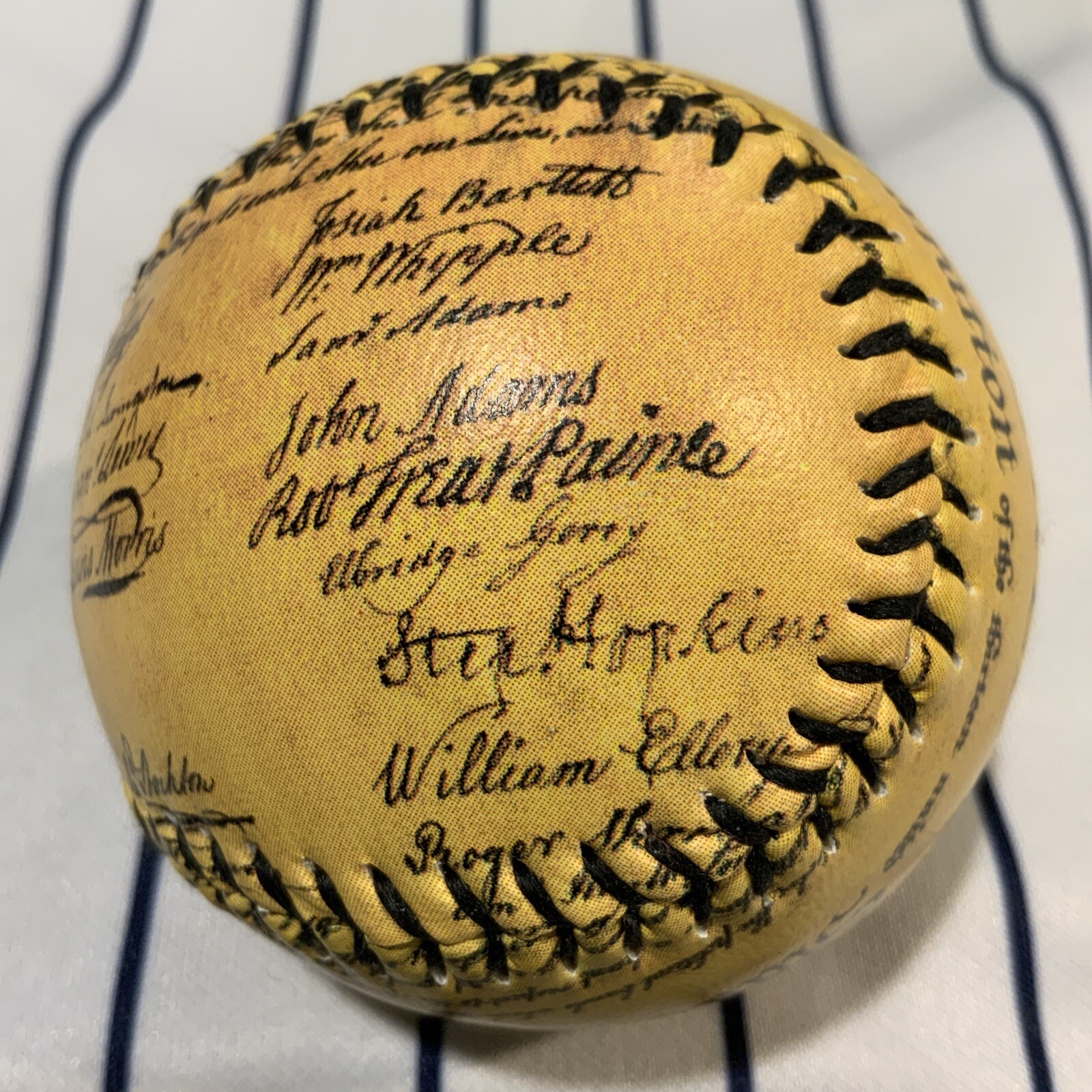 United States Of America Declaration Of Independence Souvenir Baseball Ball