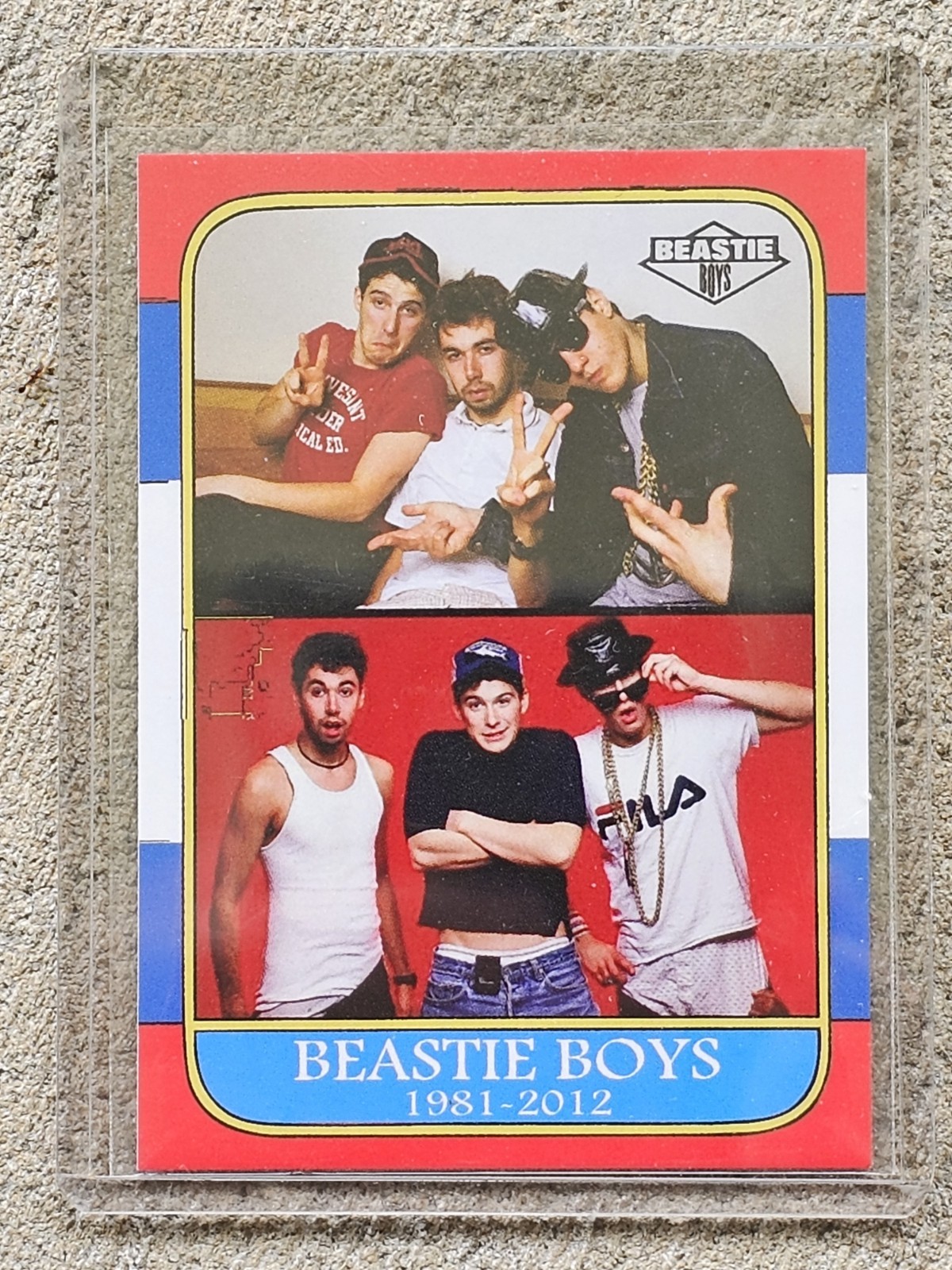 BEASTIE BOYS COLLECTIBLE ACEO TRADING CARD MIKE-D MCA AD-ROCK HIP HOP LEGENDS