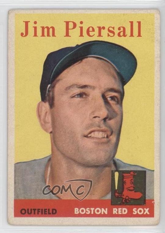 1958 Topps Jim Piersall #280 1w1