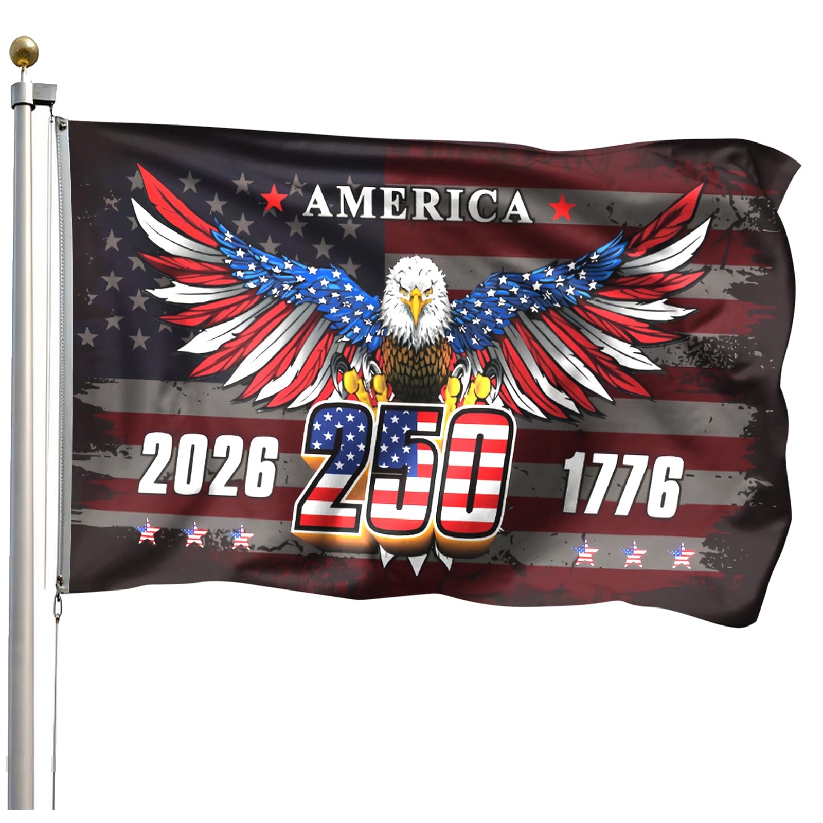 250 Years America Flag – Us 250th 3×5 FT, 250 Anniversary USA