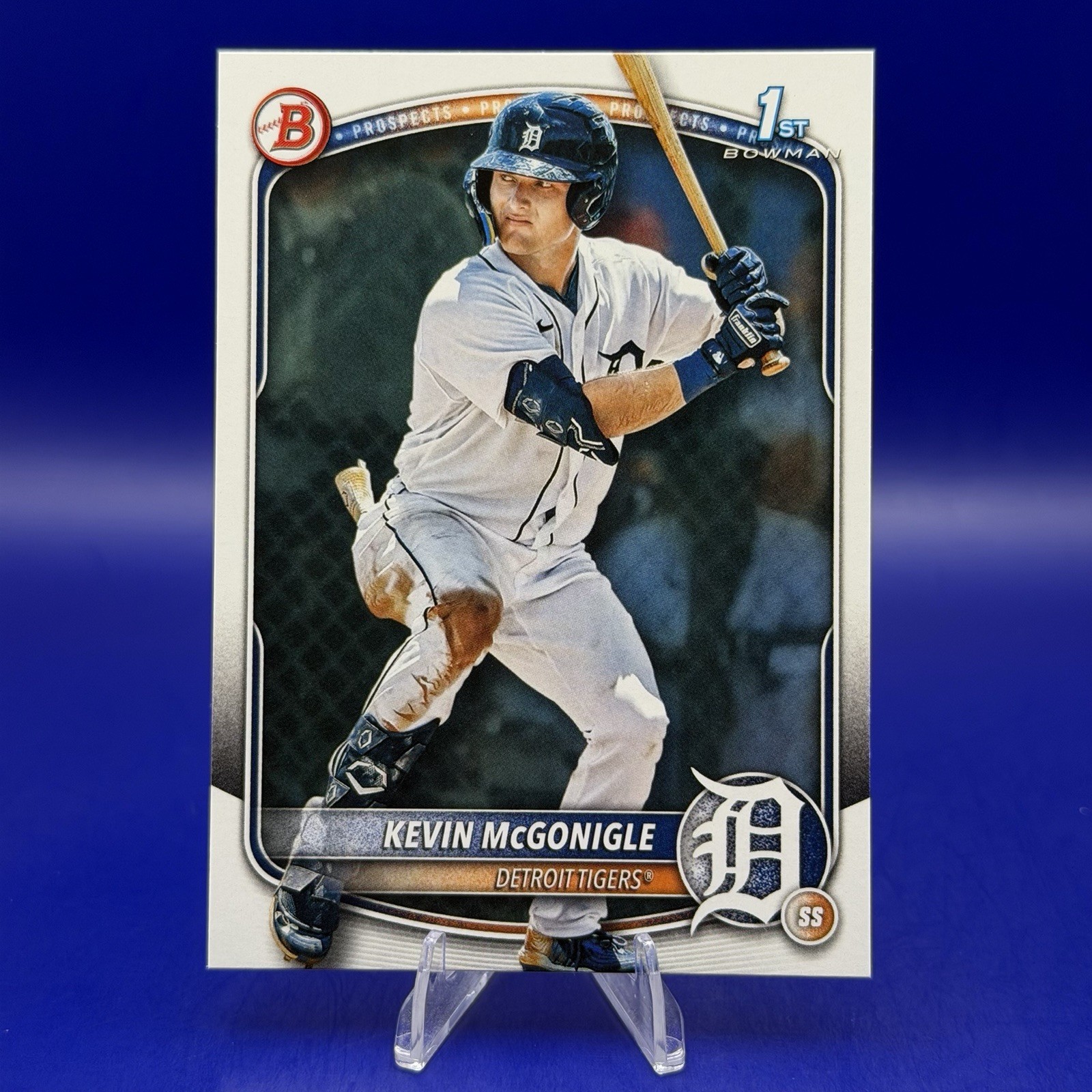 2025 Bowman Baseball Kevin McGonigle 1st Bowman #BP-79 Detriot Tigers