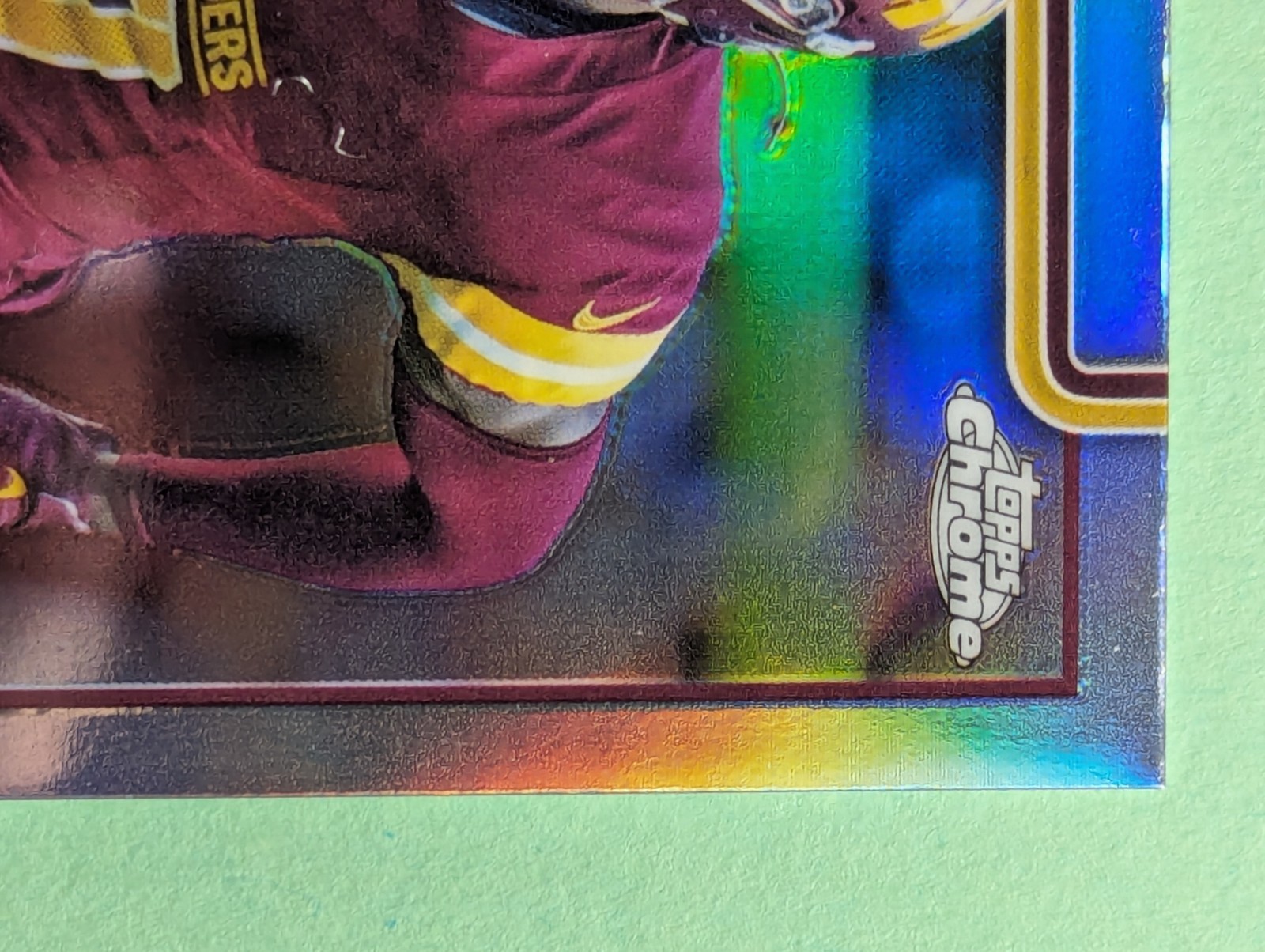 2025 TOPPS CHROME FOOTBALL TERRY MCLAURIN REFRACTOR PARALLEL CARD 208