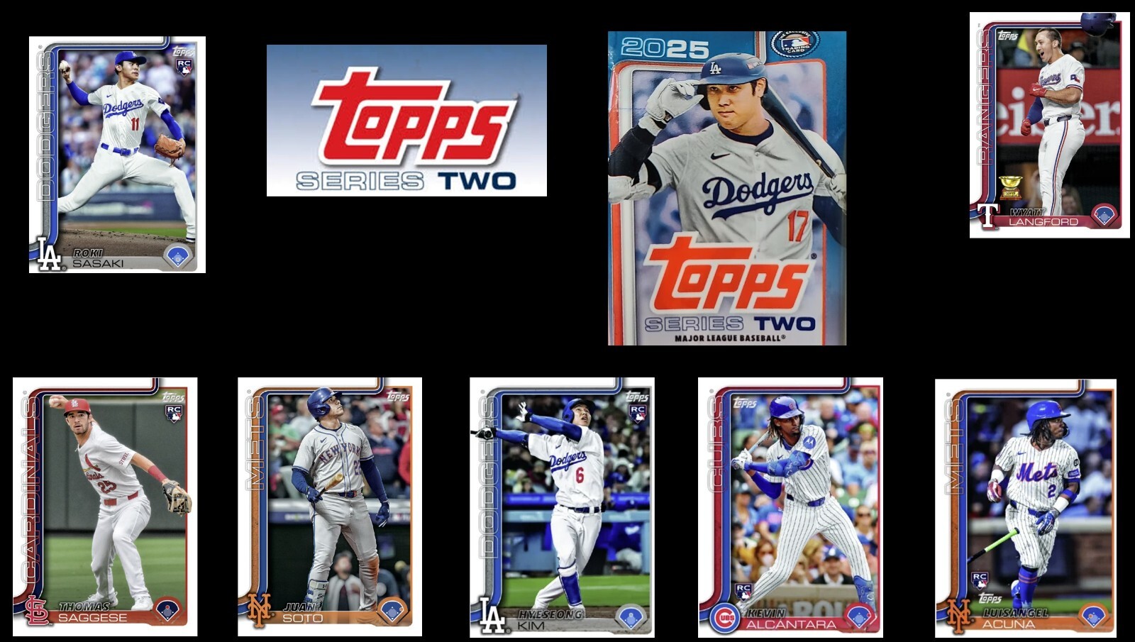 2025 Topps Series 2 Baseball: Base Singles COMPLETE YOUR SET #351-525, You Pick