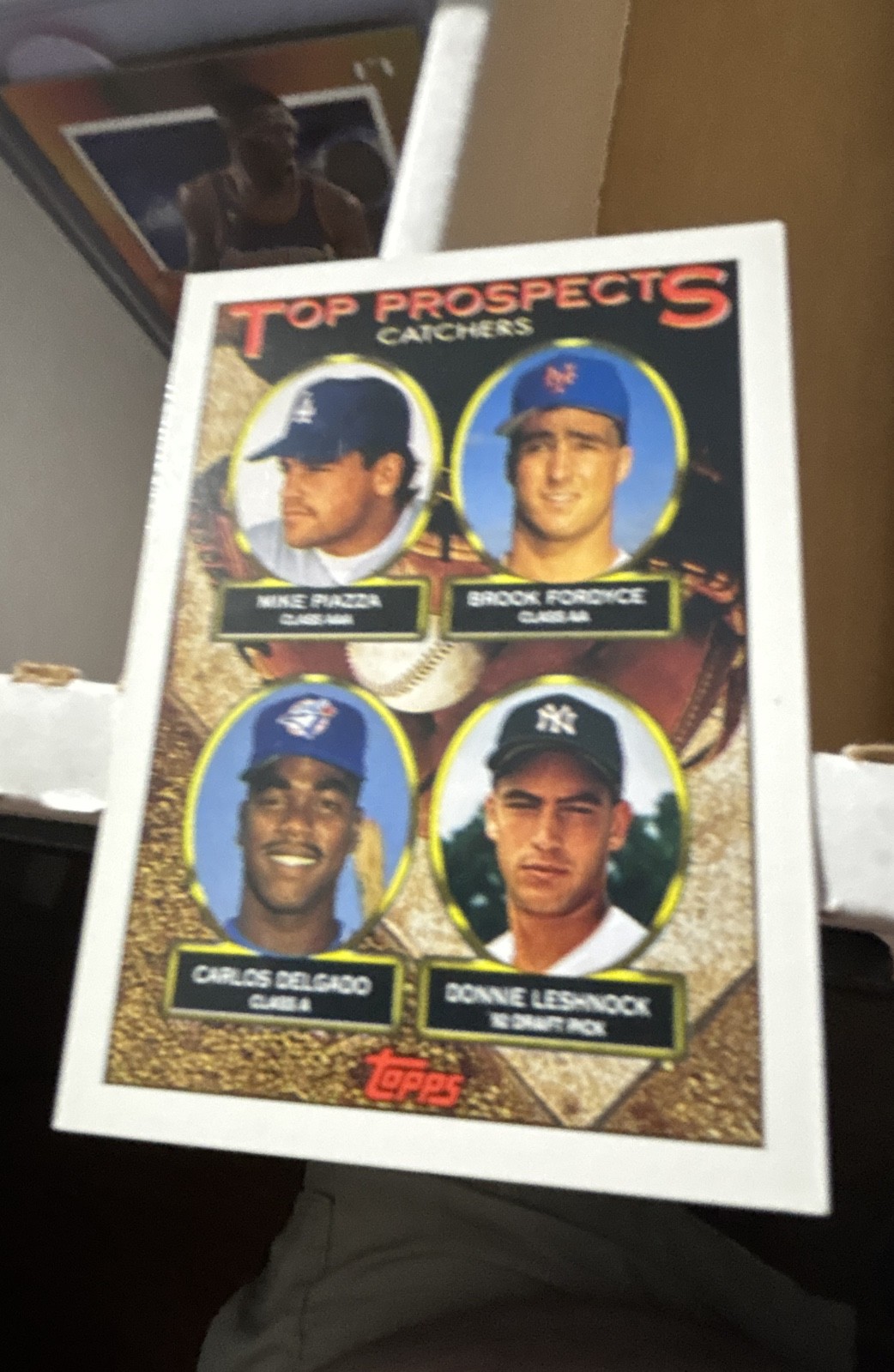 1993 Topps – Top Prospects Mike Piazza, Carlos Delgado, Brook Fordyce #701