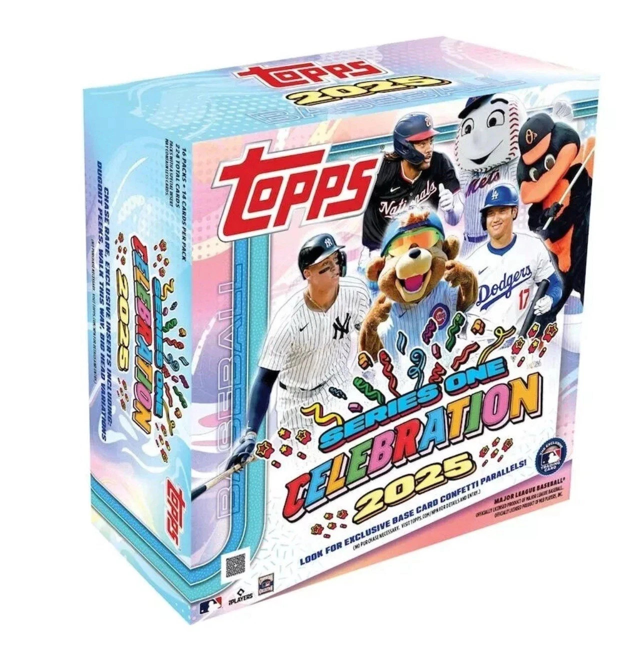 RIP & SHIP – 2025 Topps Series one 1 Baseball Mega Celebration Fun Box