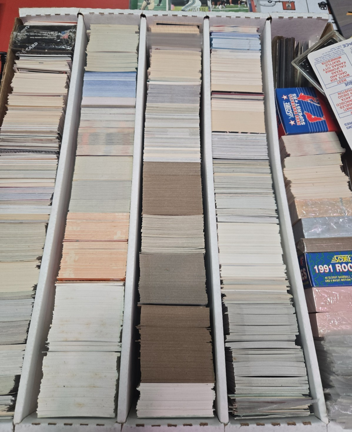 5,000 Basketball Card Lot – 80 90s 00s Bulk – Chrome Promo Inserts – MJ Reprint