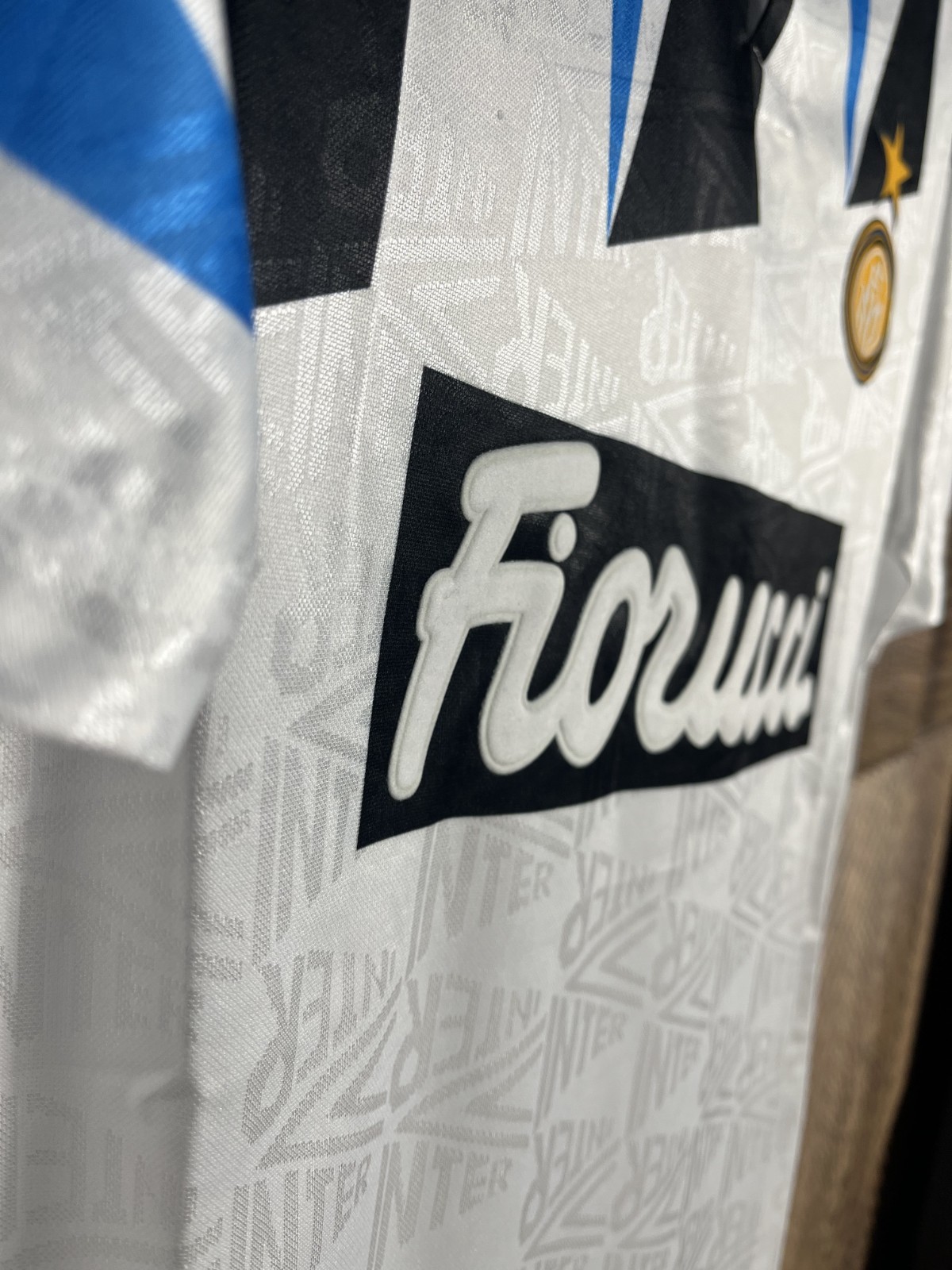 INTERNAZIONALE INTER MILAN Jersey LARGE Shirt 1992 1993 Away Soccer Football