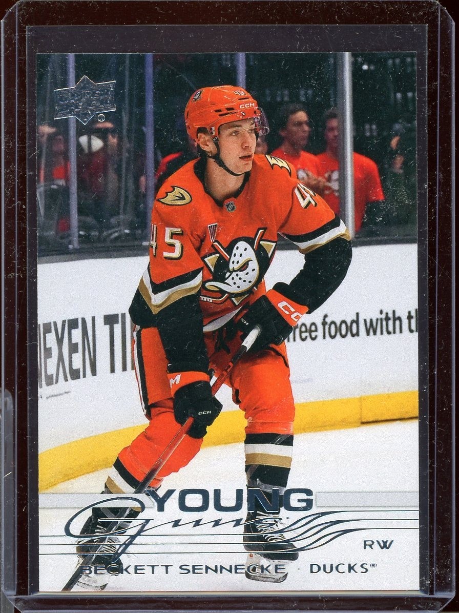 2025-26 Upper Deck Young Guns #701 Beckett Senneke RC