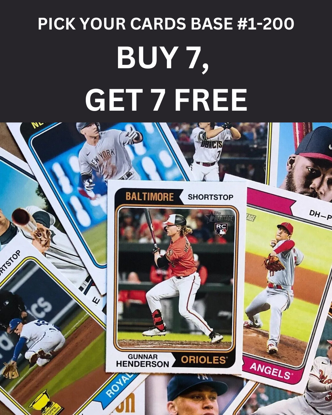 2023 Topps Heritage BASE #1-200 You Pick & Complete Your Set! FREE SHIP 2+