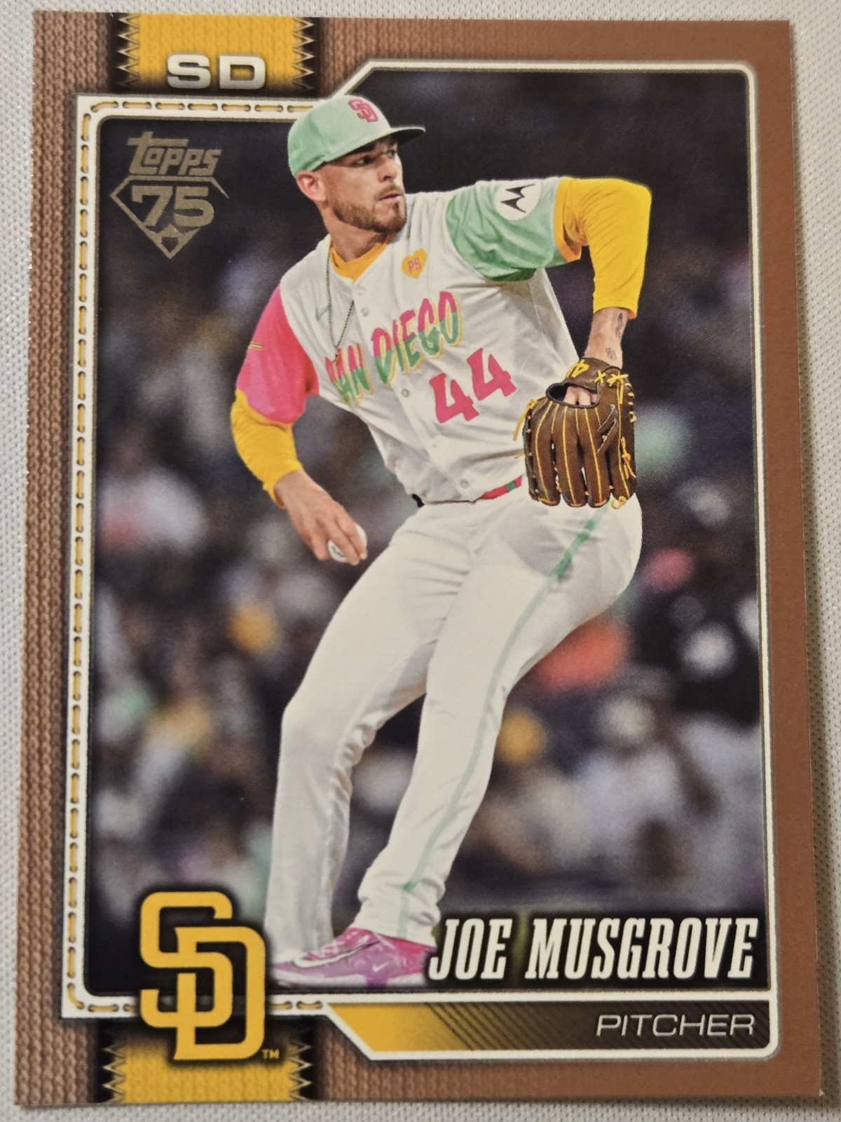 2026 Topps Series 2 – Joe Musgrove – Gold Parallel /2026 – Padres
