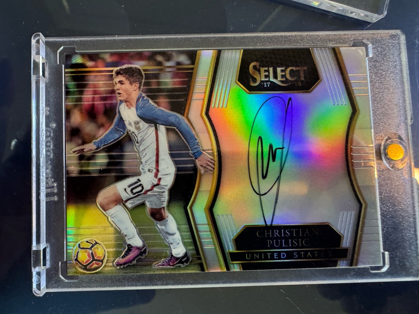 2017-18 Panini Select – Select Signatures Christian Pulisic #SS-CP Auto
