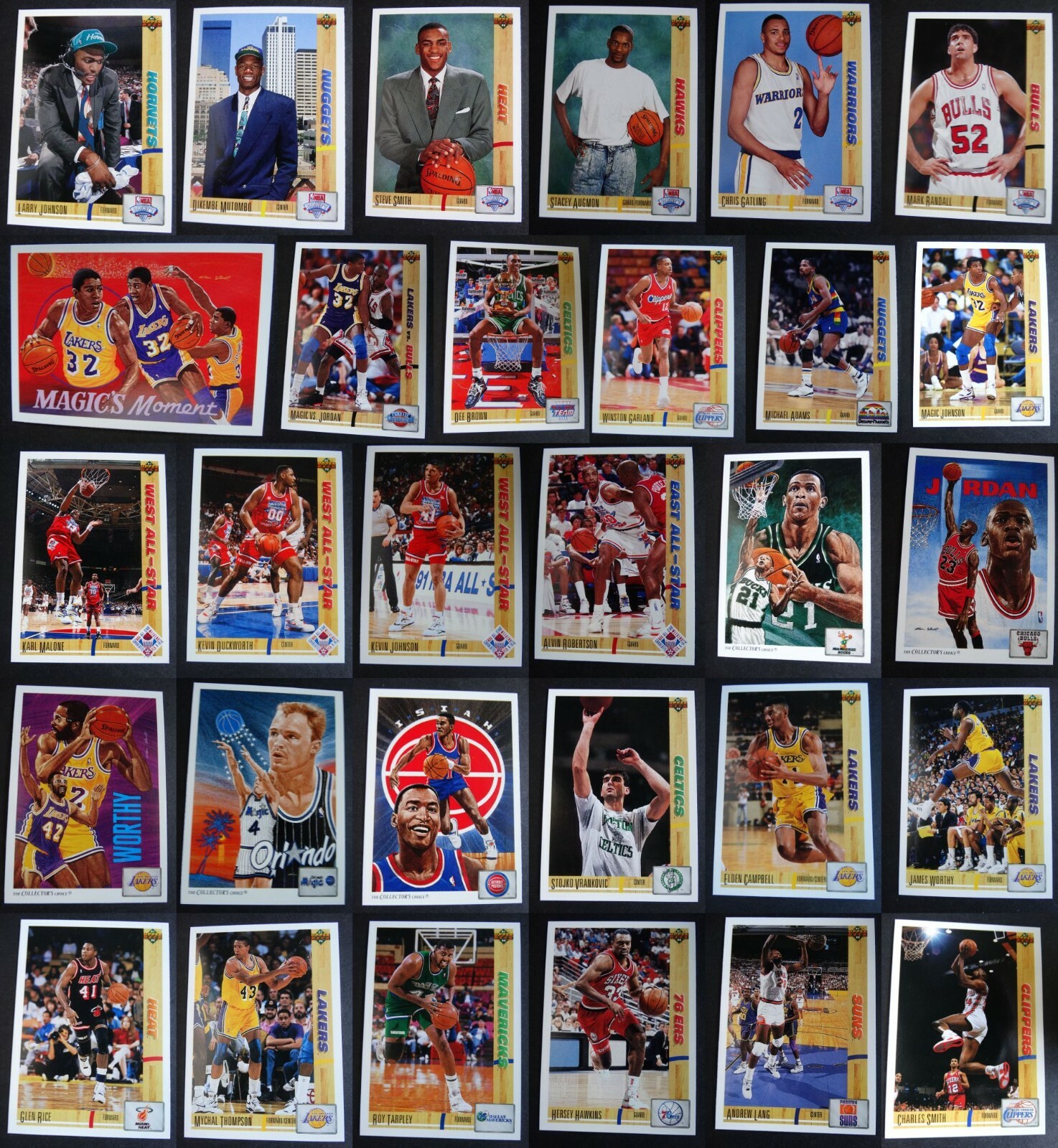 1991-92 Upper Deck Basketball Cards Set Complete Your Set You U Pick 1-250