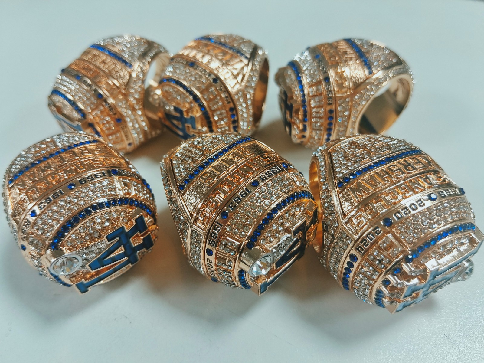 2025-2026 Los Angeles Dodgers MLB Championship Ring Baseball size 9/11/13