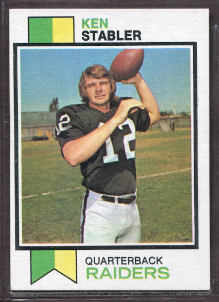1973 Topps Set-Break #487 Ken Stabler RC NR-MINT *JAYSACE*