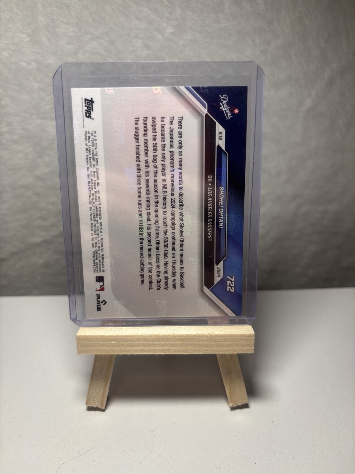 2024 Topps Now – Shohei Ohtani #722 /653737