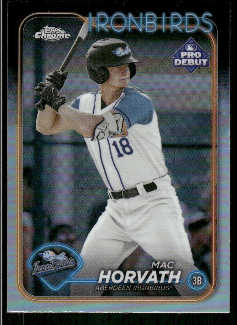 2024 Topps Pro Debut #PDC-138 Mac Horvath Chrome