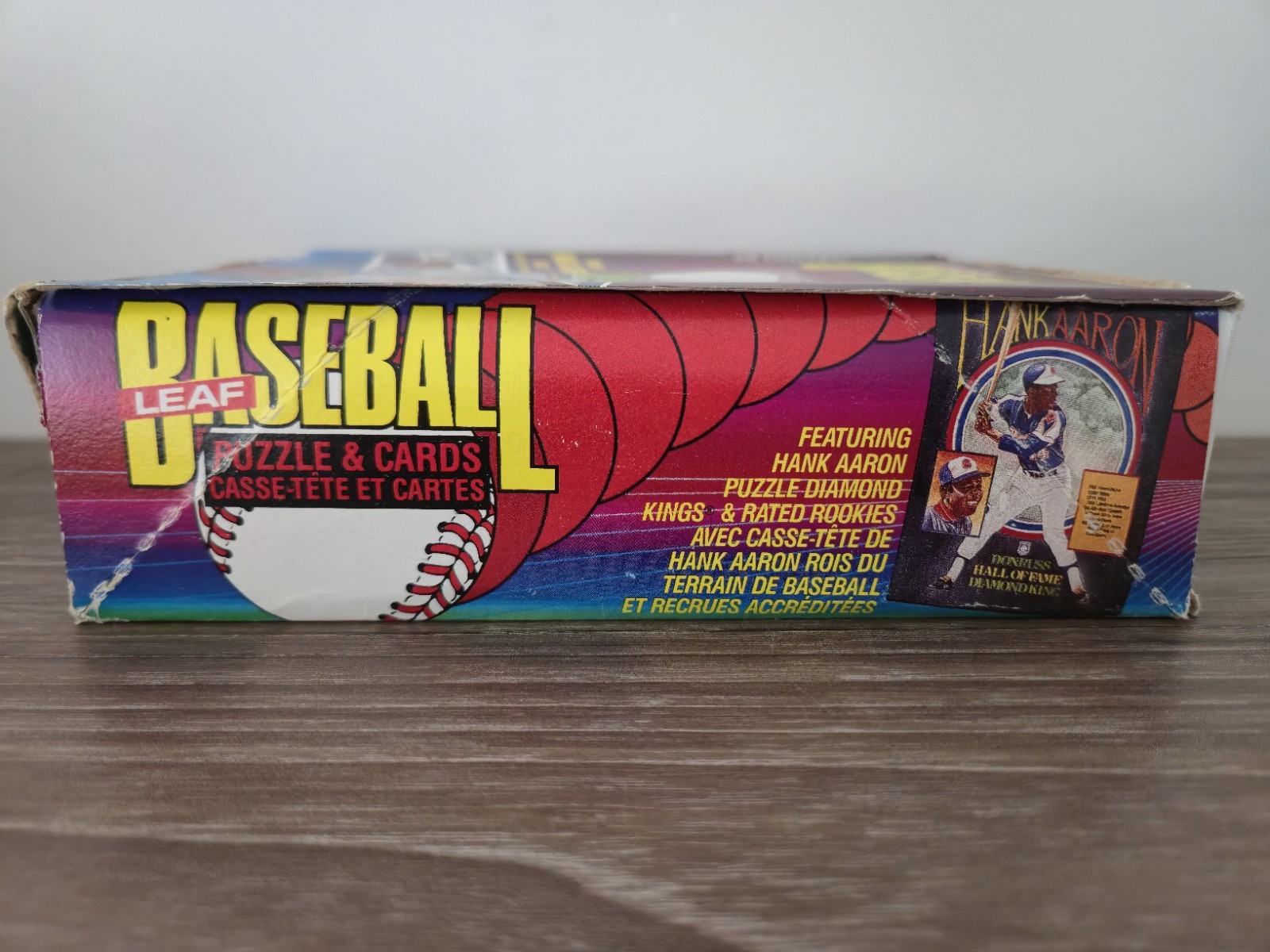 1986 LEAF BASEBALL WAX BOX 36 FACTORY SEALED PACKS!! CANSECO, McGRIFF?