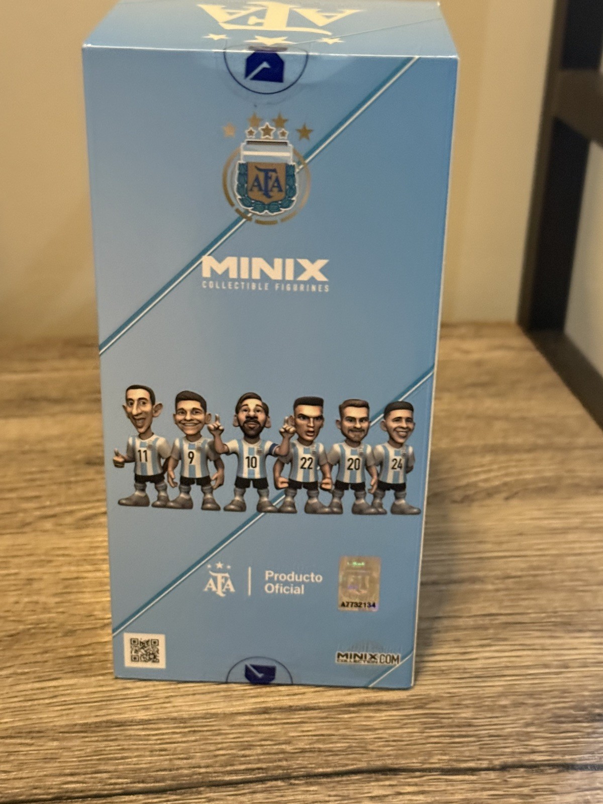 2024 Lionel Messi Minix Licensed 5” Figure World Cup Argentina Soccer