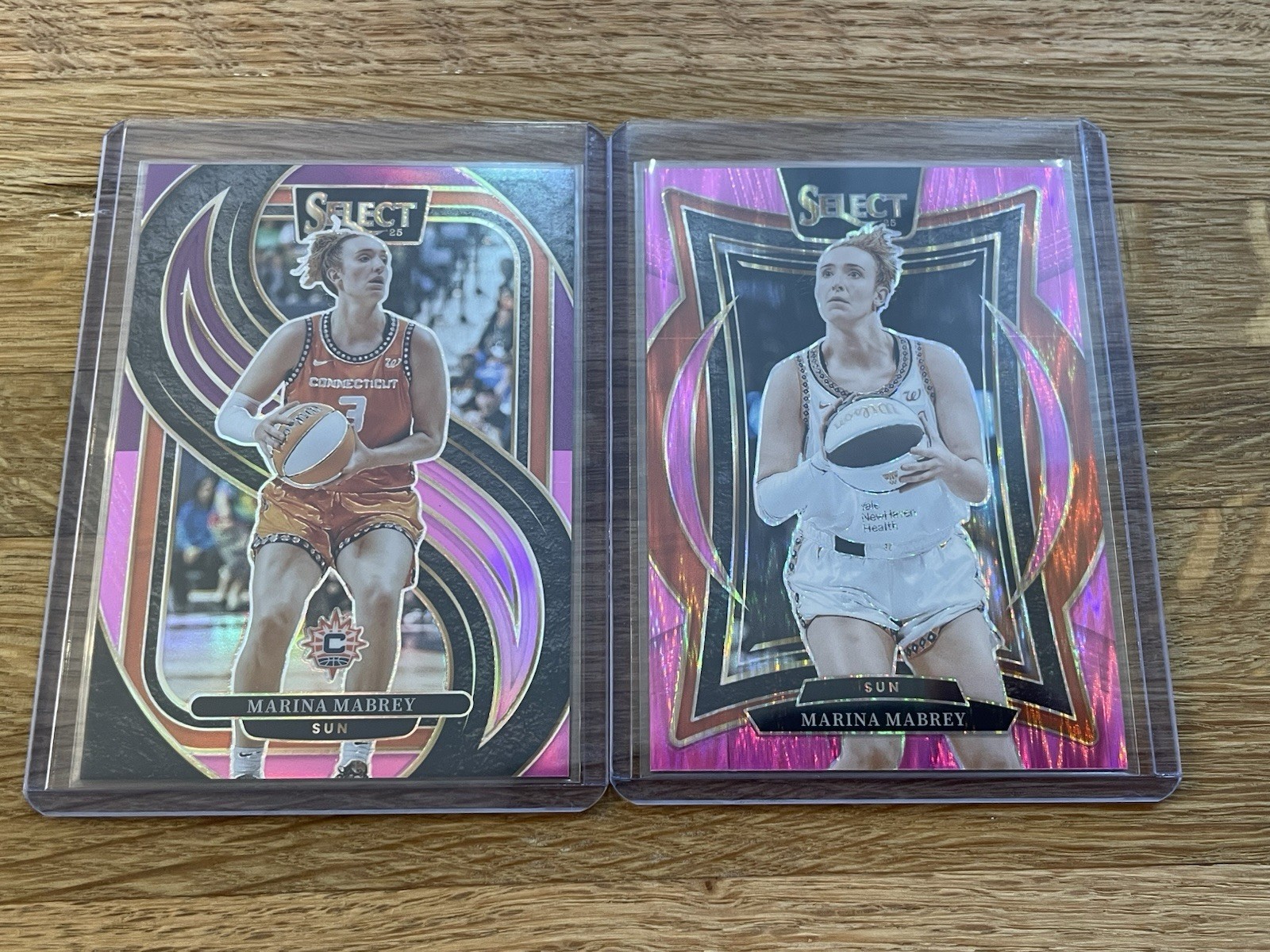 2025 Select Marina Mabrey Lot – Premier Level Pink /99 & Concourse Pink Flash