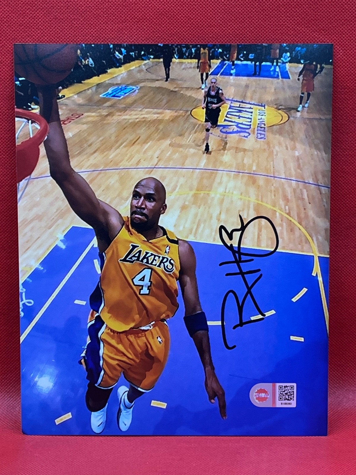 Ron Harper Los Angeles Lakers Signed Autograph 8×10 Photo SWAU COA