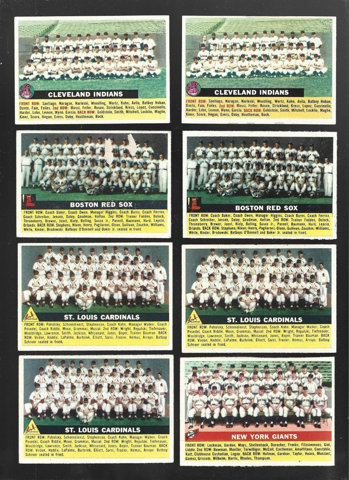 Complete Your Set! 1956 Topps Baseball Volume Discounts Updates added 10-23-25