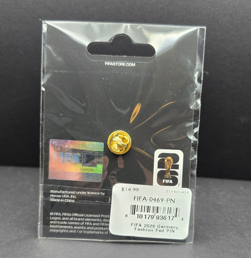 Germany FIFA World Cup 2026 Lapel Pin Sold In Stadium