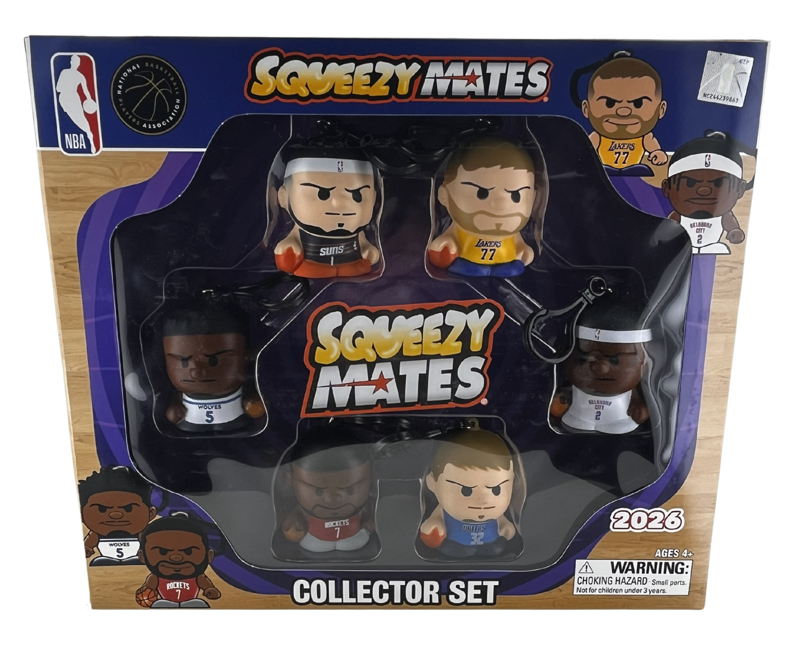 NBA SqueezyMates 6-Figure Set Series 6 – 2026 Version
